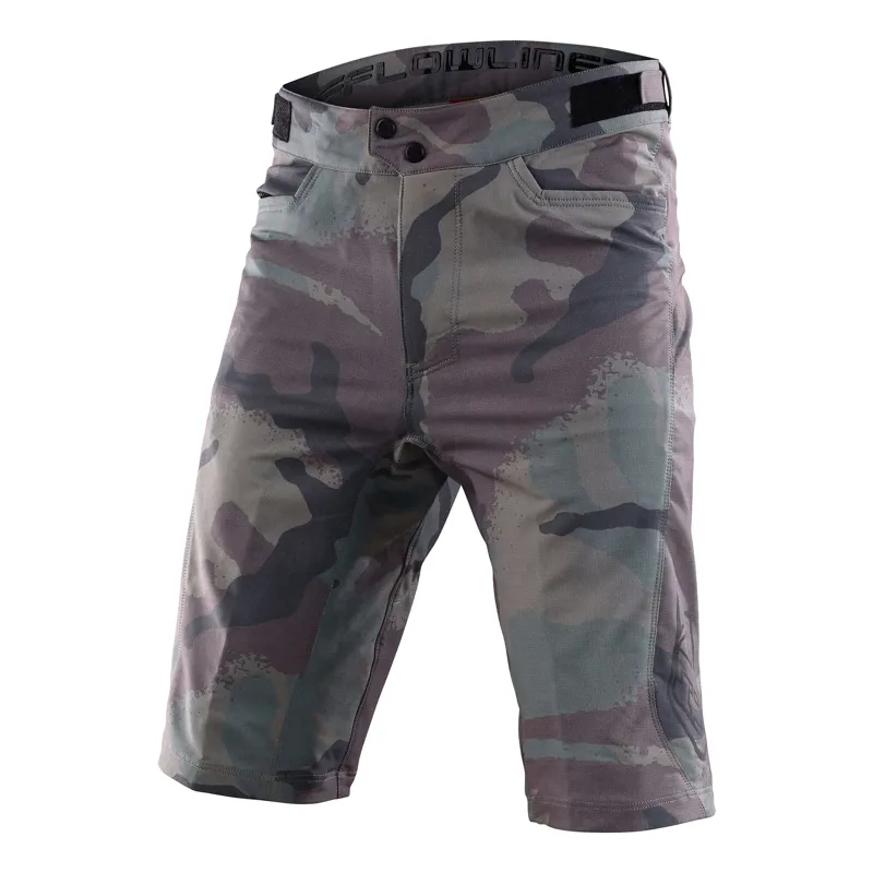 Troy Lee Designs Flowline Camo Shorts in Woodland